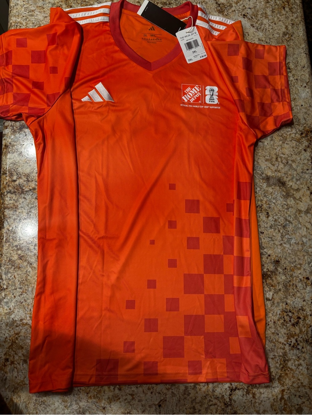 Adidas/Home Depot FIFA World Cup 2026 Supporter Jersey NWT